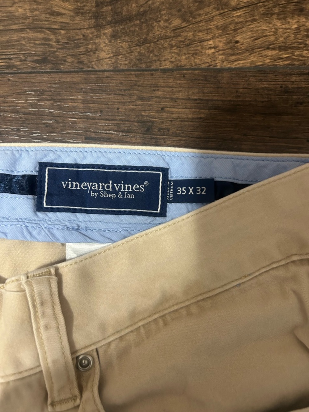 Vineyard Vines Men’s Chino Pants - Light Tan 35x32
